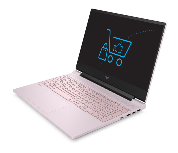 HP Victus 15 Core 7-240H/24GB/512+1TB/Win11 RTX5060 Różowy - 1541162 - zdjęcie 3
